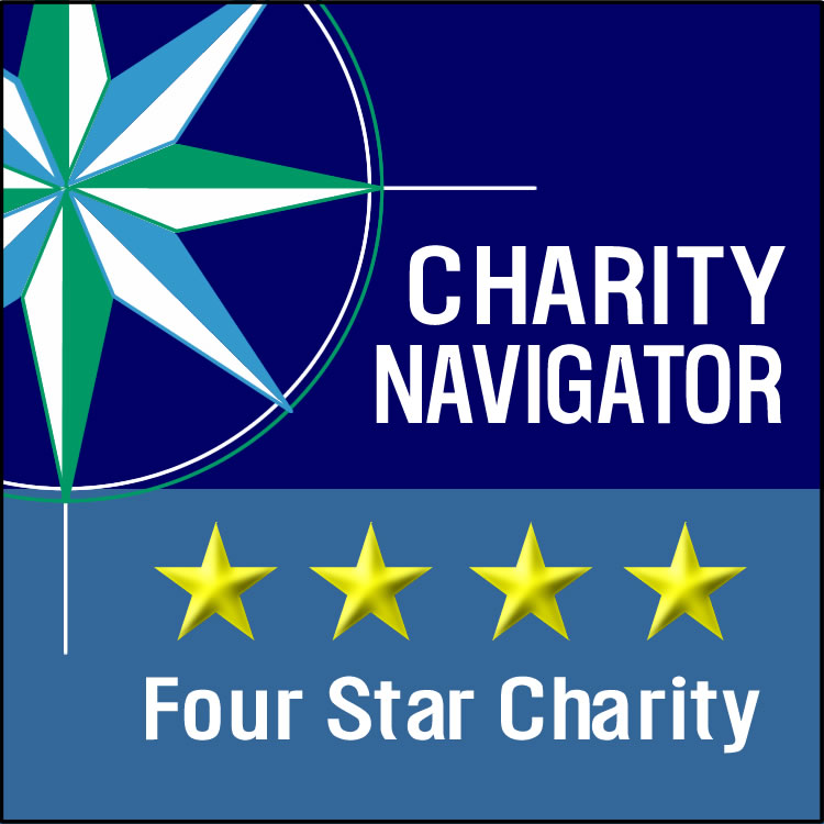 Image of Charity Navigator Four Star logo