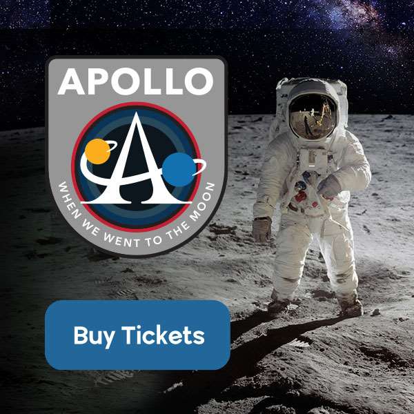 Buy Tickets to "Apollo: When We Went to the Moon"