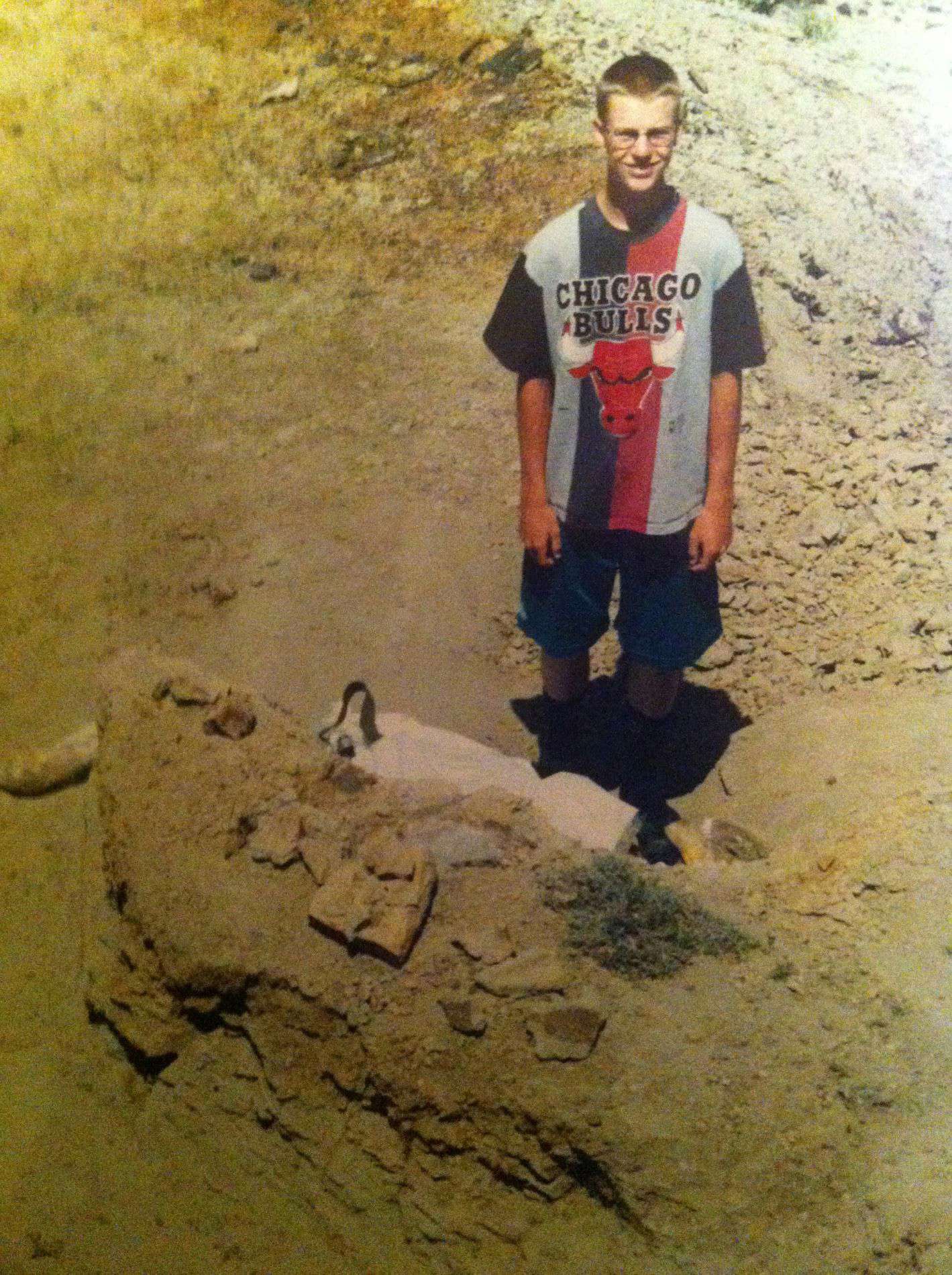 1996 Articulated Thescelosaur Locality Tuffy