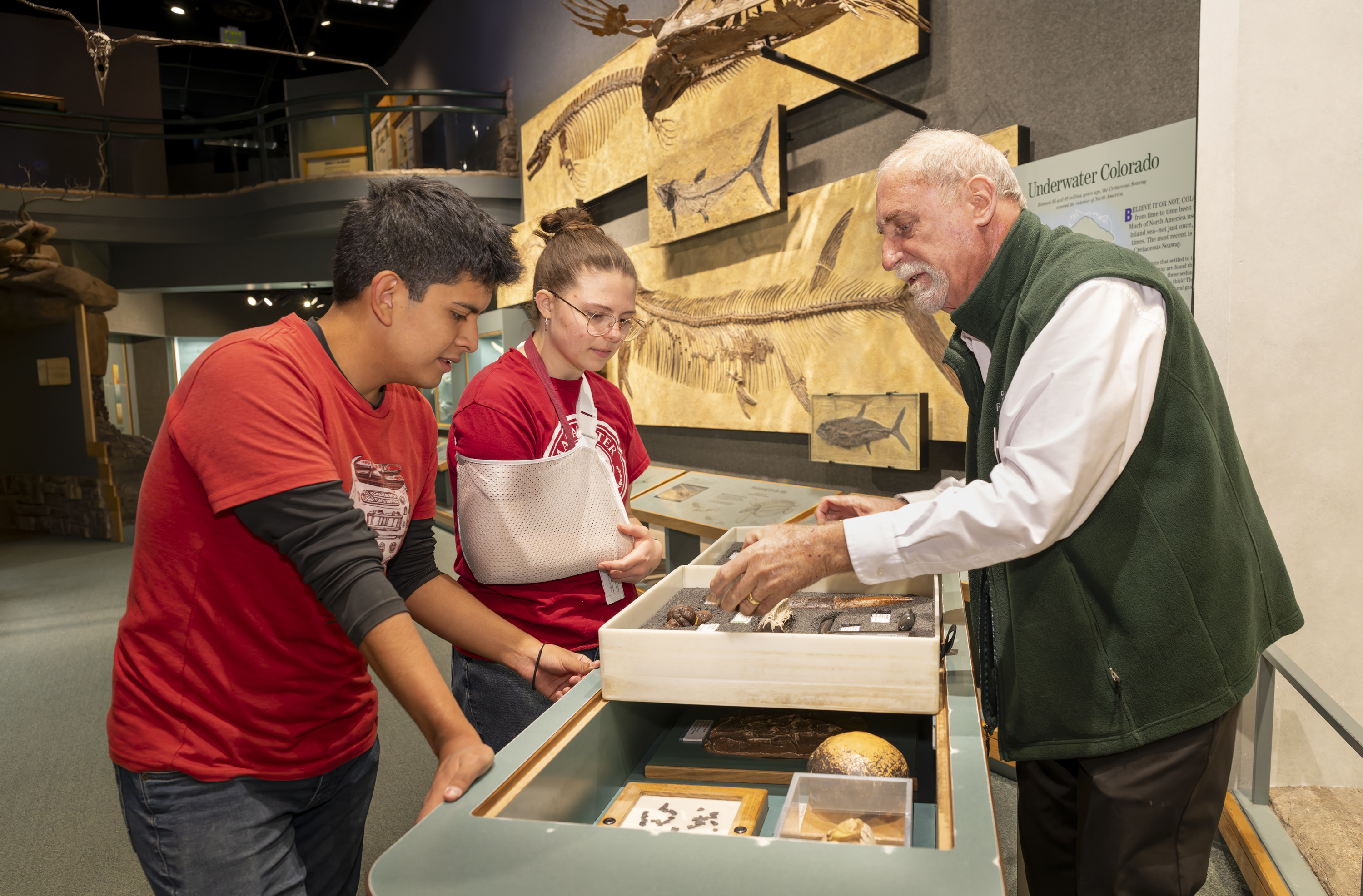 Volunteers in Prehistoric Journey