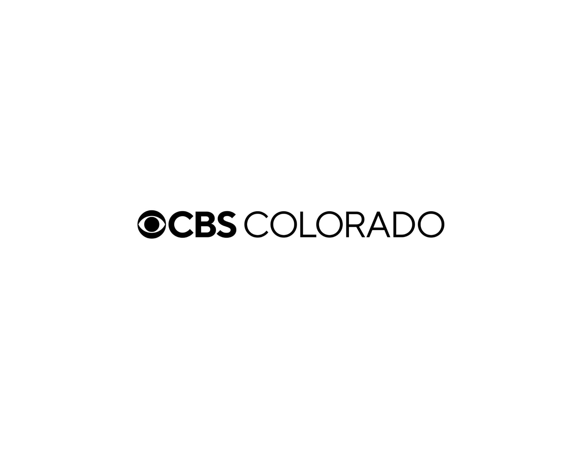 Logo reading CBS COLORADO with CBS eye on left side