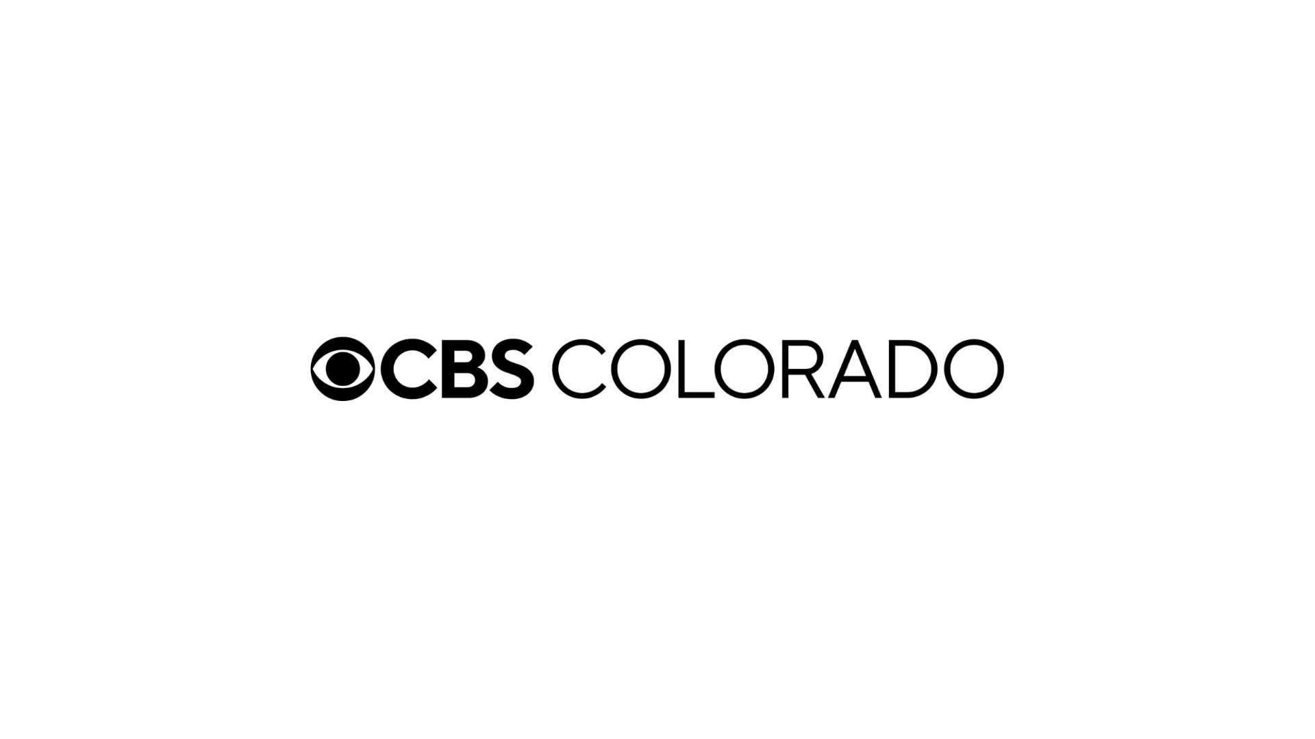 Logo reading CBS COLORADO with CBS eye on left side