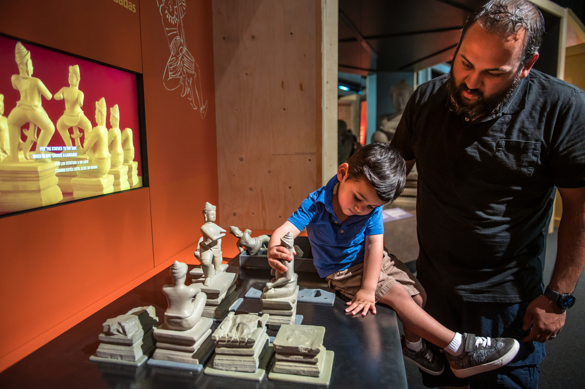 "Angkor: The Lost Empire of Cambodia" is now showing at the Denver Museum of Nature & Science. (Photo/ Jamie Pham)